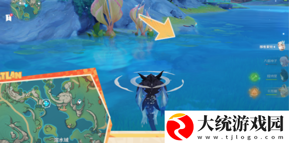 原神5.0湛蓝曜石断片位置在哪里