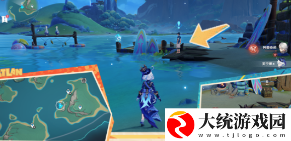 原神5.0湛蓝曜石断片位置在哪里