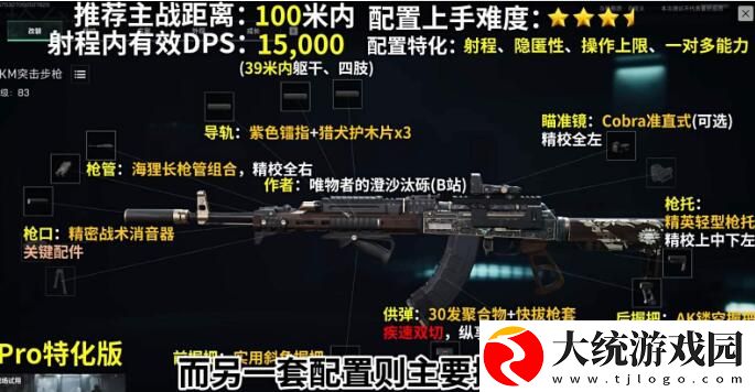 三角洲行动akm全面战场改装方案