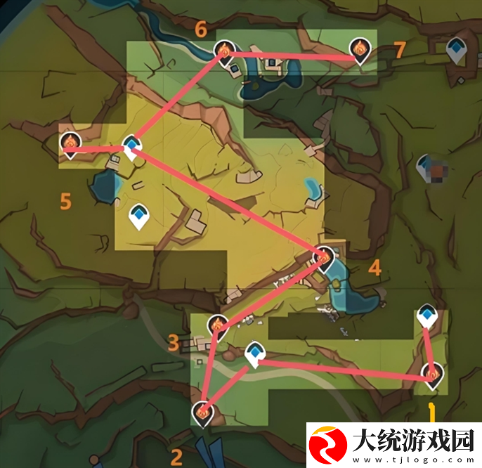 原神5.0纳塔火神瞳怎么全收集