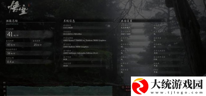 黑神话悟空性能测试怎么用