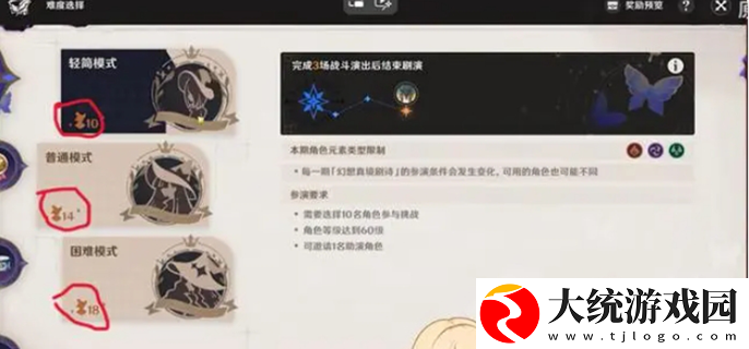 原神幻想真境剧诗困难能获得多少原石